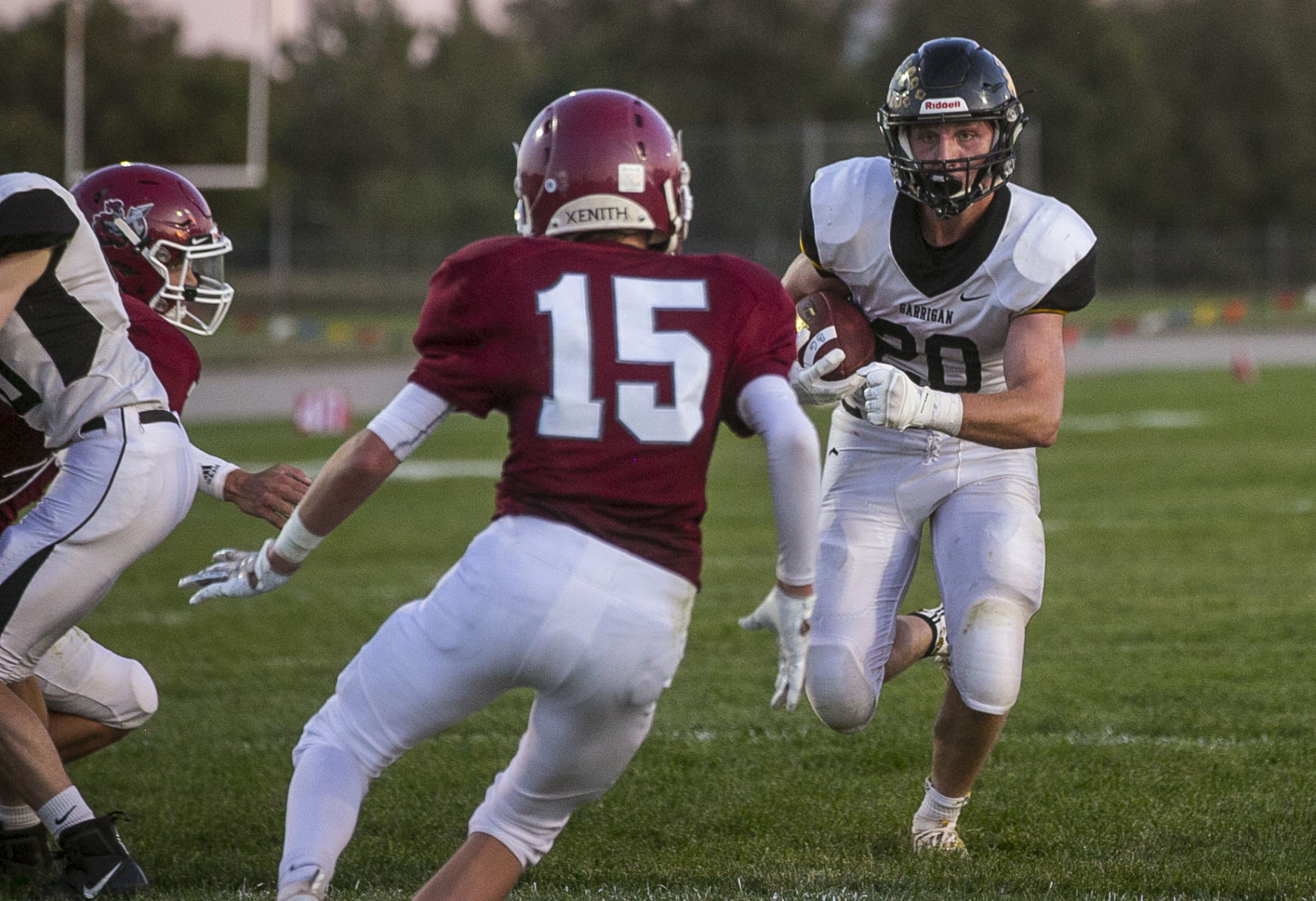 FBall Newman vs. Bishop Garrigan 9